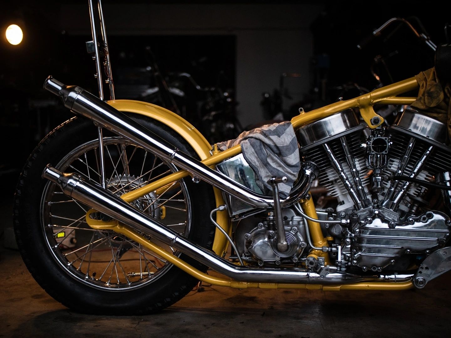 Vintage Harley-Davidson at Dan's Workshop
